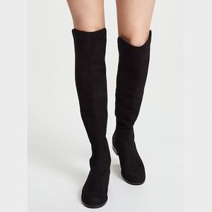 Stuart Weitzman 5050 Boot, black, Suede, Size 6.5